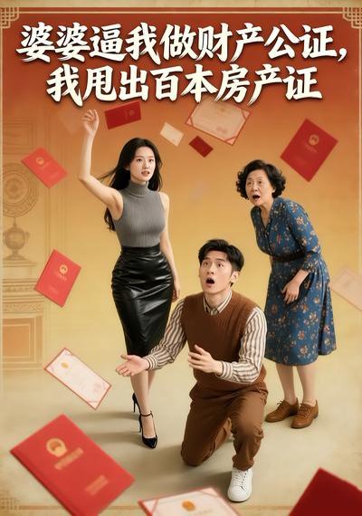 婆婆逼我做财产公证我甩出百本房产证（38集）Ai短剧 高清完整版